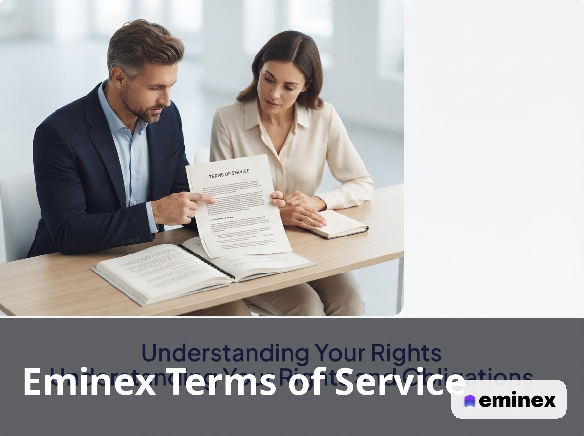 Eminex Terms of Service