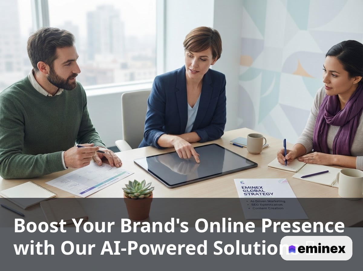 Boost Your Brand's Online Presence with Our AI-Powered Solutions ๐